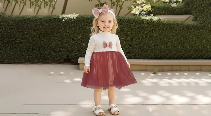 Nursery bodysuit Lolita with tulle