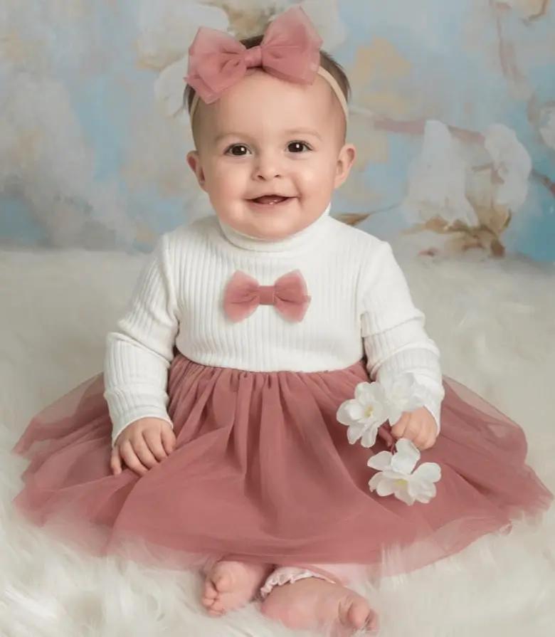 Nursery bodysuit Lolita with tulle